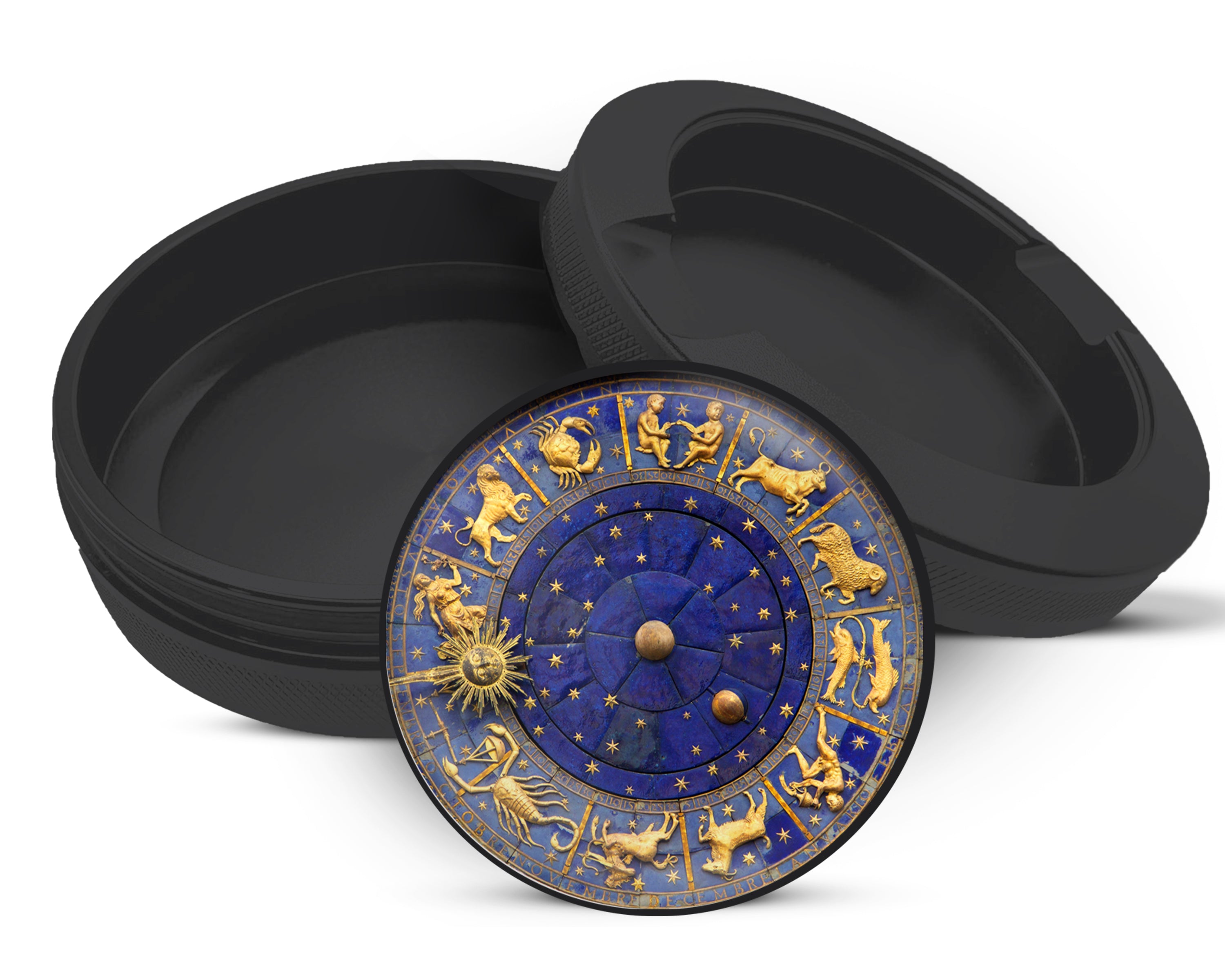 Snus Storage Case Zodiac Astrology, Signs Of The Zodiac Black