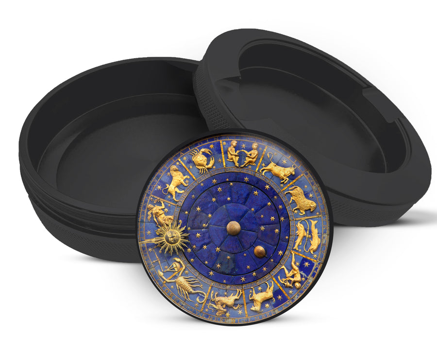 Snus Storage Case Zodiac Astrology, Signs Of The Zodiac Black