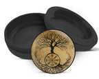 Snus Storage Case Viking Grinder Tree of Life Black