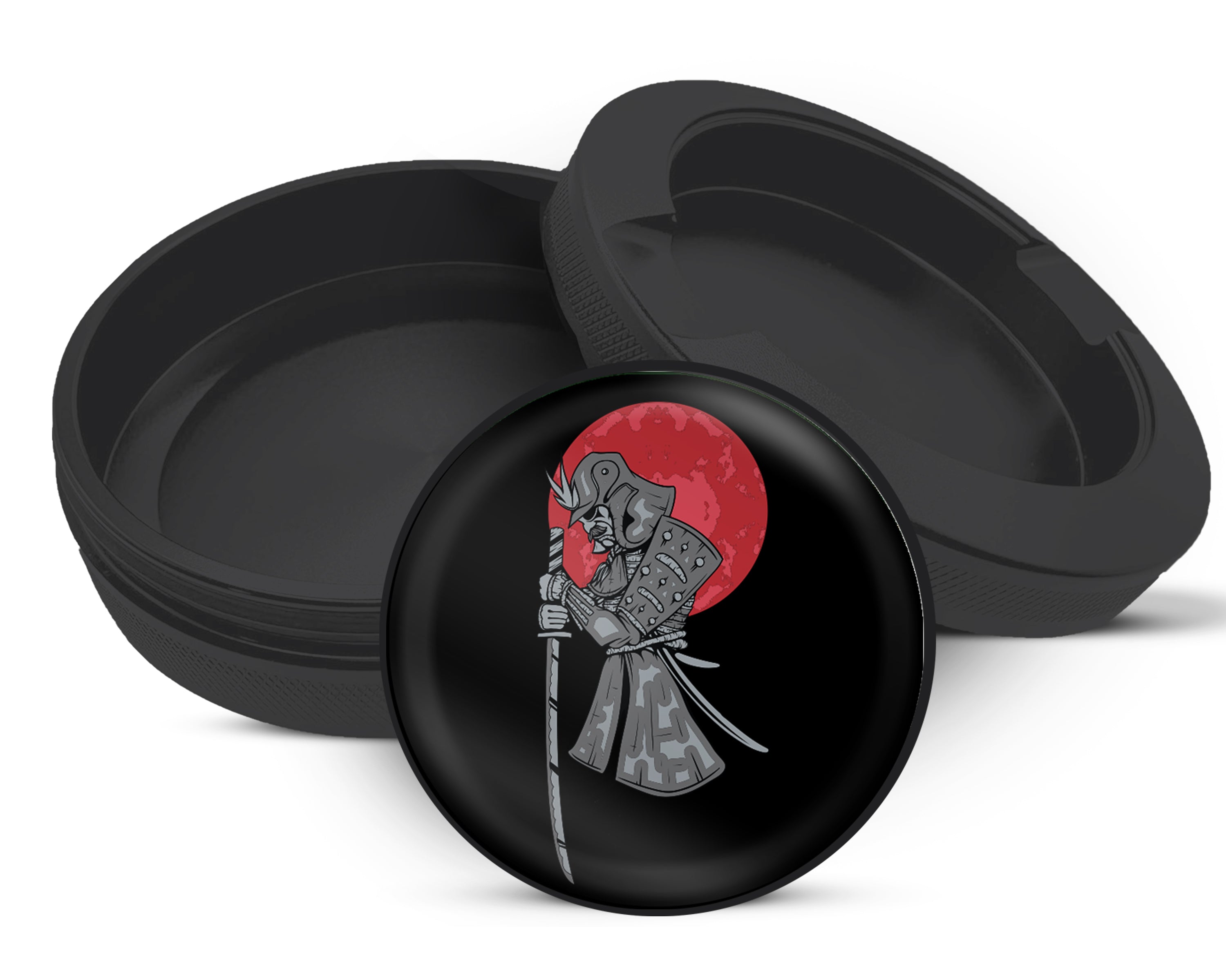 Snus Storage Case Japanese Samurai Anime Black