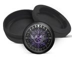 Snus Storage Case Mystic Pisces Moon Mandala Black