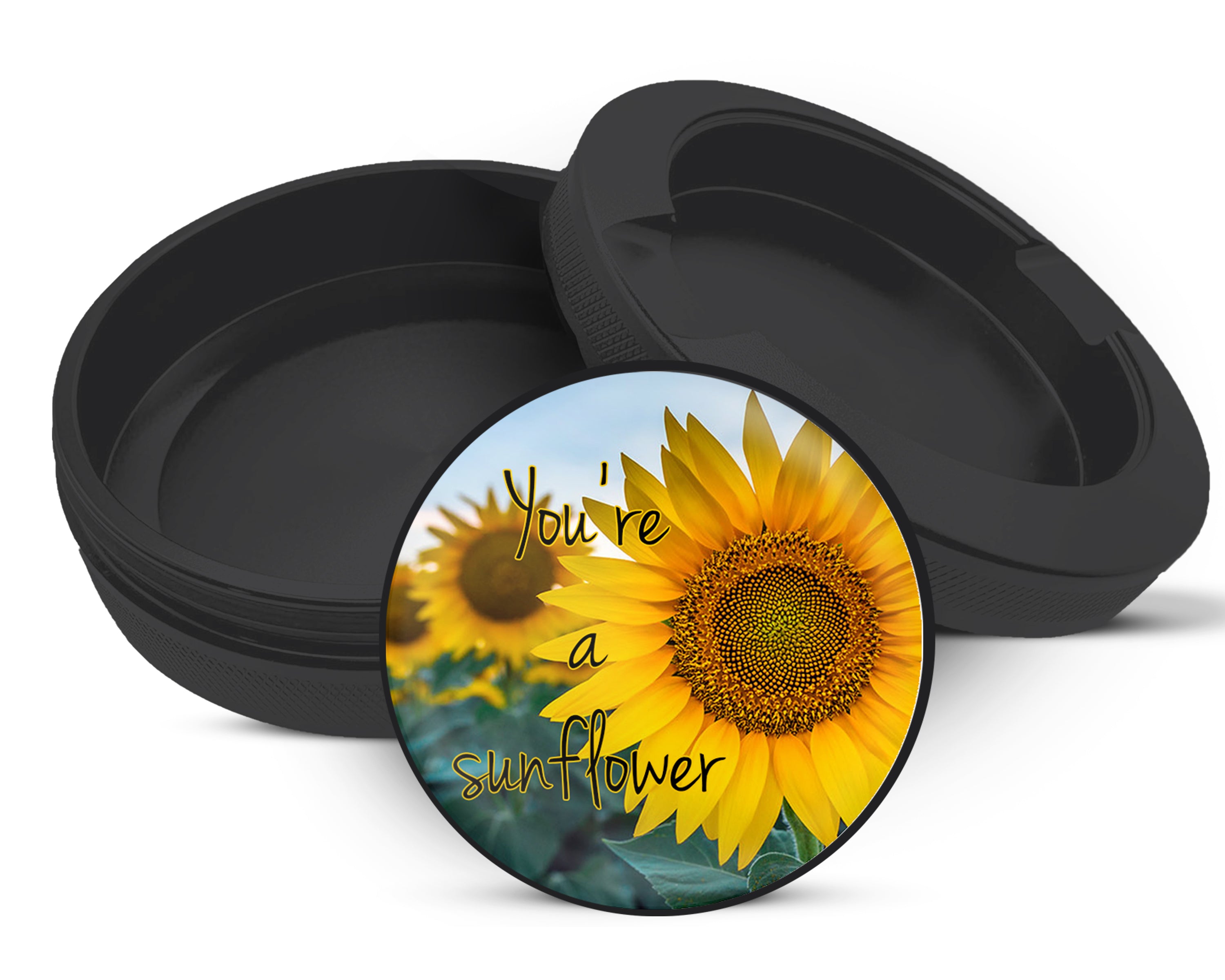 Snus Storage Case You're a Sunflower Black