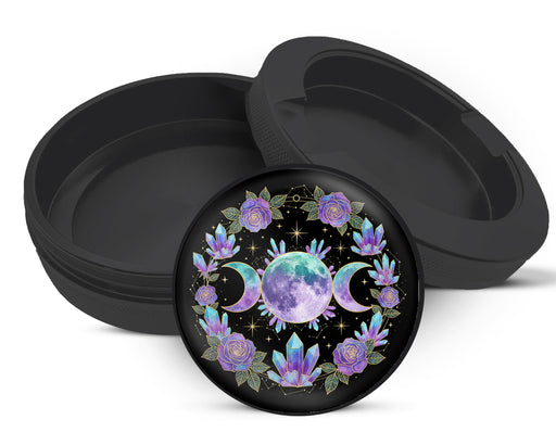Zyn Storage Case Crystal Moon Goddess Mandala Black