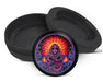 Snus Storage Case Psychedelic Serpent Sun Shaman Black