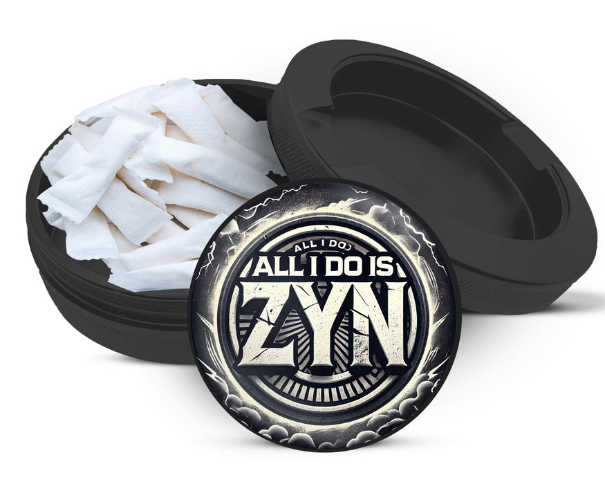 Zyn Storage Case All I Do Is Win Black
