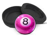 Snus Storage Case Glossy Pink Magic 8 Ball Pop Aesthetic Black