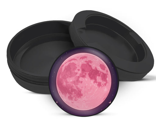 Snus Storage Case Anime Rose Pink Full Moon Aesthetic Black