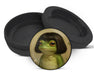 Snus Storage Case Cute Frog with Bob Haircut Meme Black