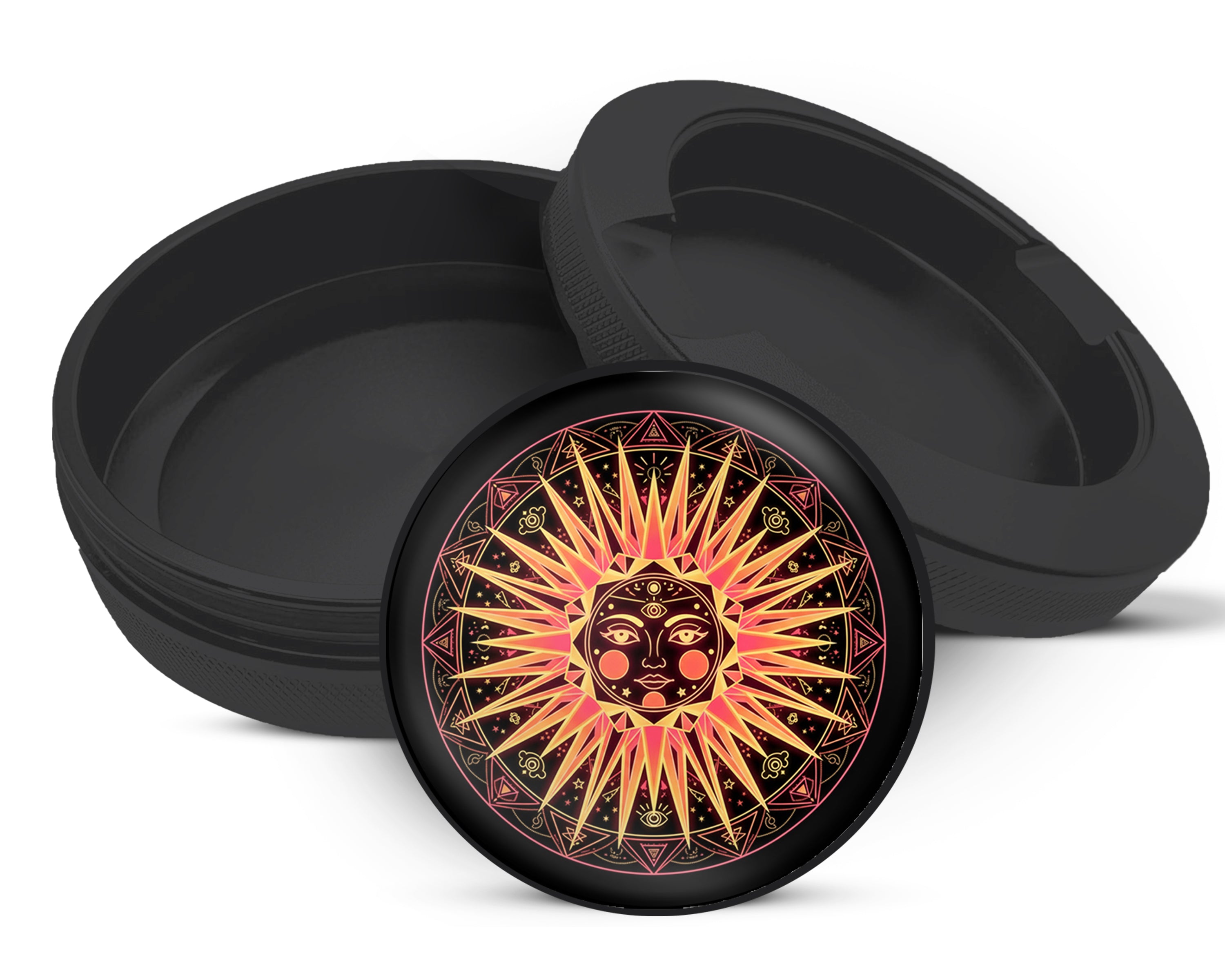 Snus Storage Case Celestial Third Eye Sun Black