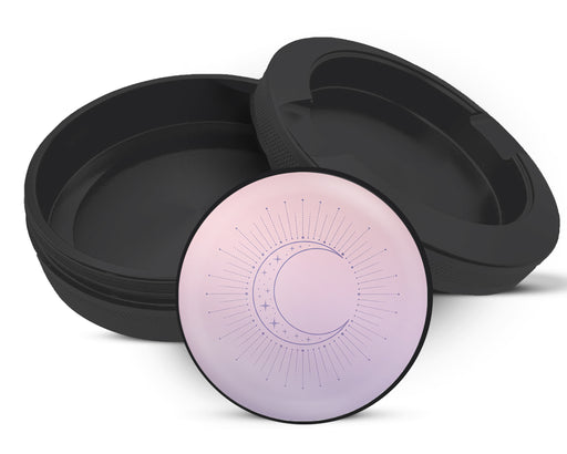 Snus Storage Case Minimalist Crescent Moon Magic Black