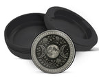 Snus Storage Case Triple Moon Rose Sigil Black