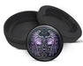 Snus Storage Case Celestial Wings Knotwork Crest Black