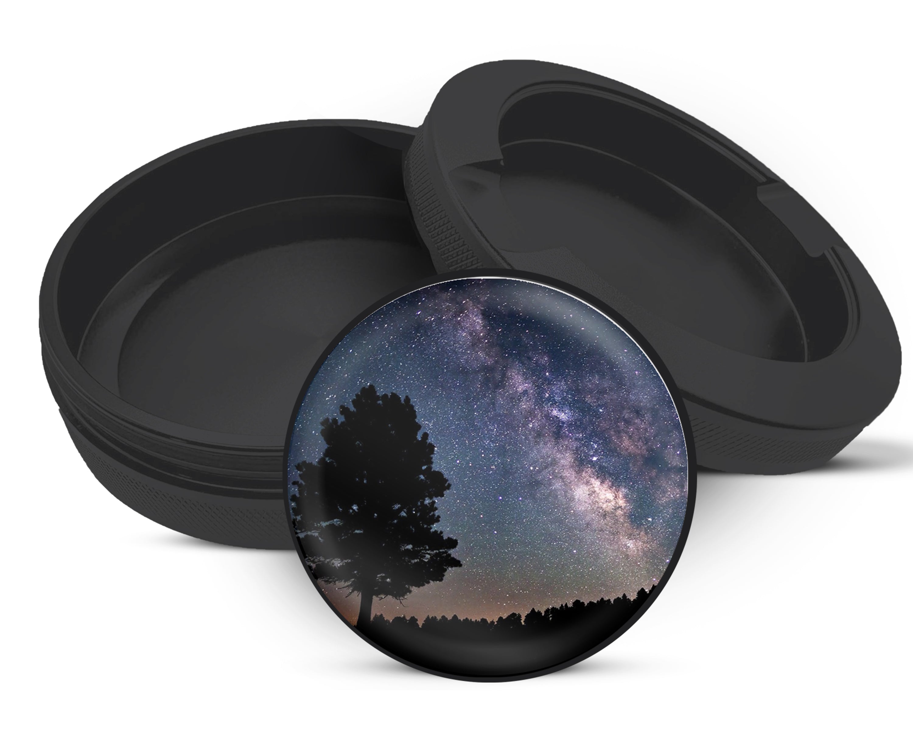 Snus Storage Case Milky Way Galaxy Black