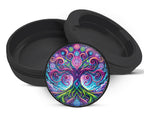 Snus Storage Case Psychedelic Yggdrasil, Old Norse Tree Of Life Black