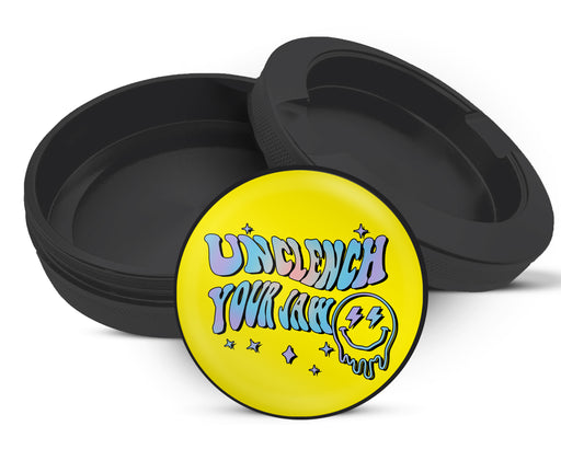 Snus Storage Case Unclench Your Jaw Black