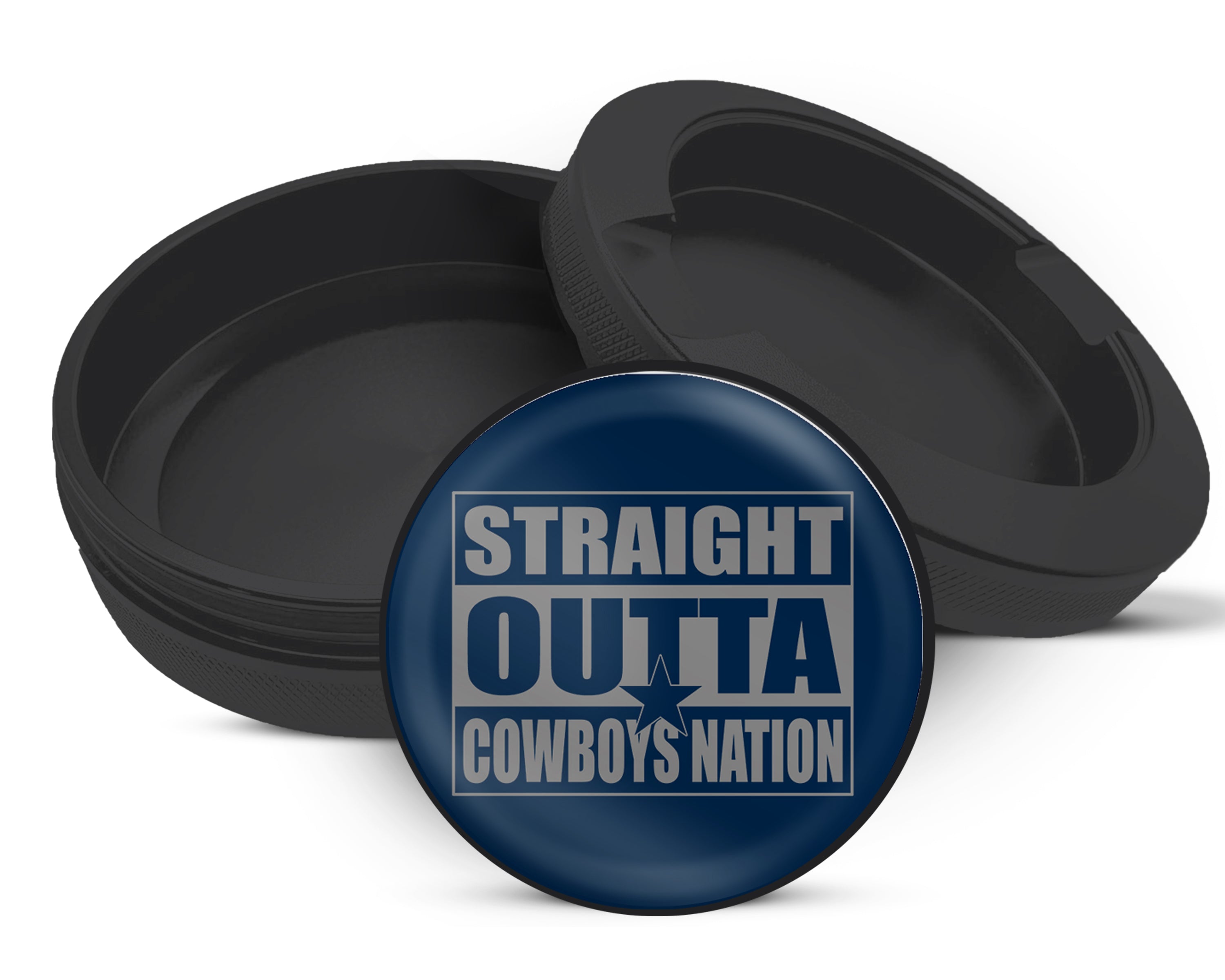 Snus Storage Case Straight Outta Cowboys Nation Black