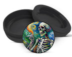 Snus Storage Case Skeleton Grinder Van Gogh Style Black