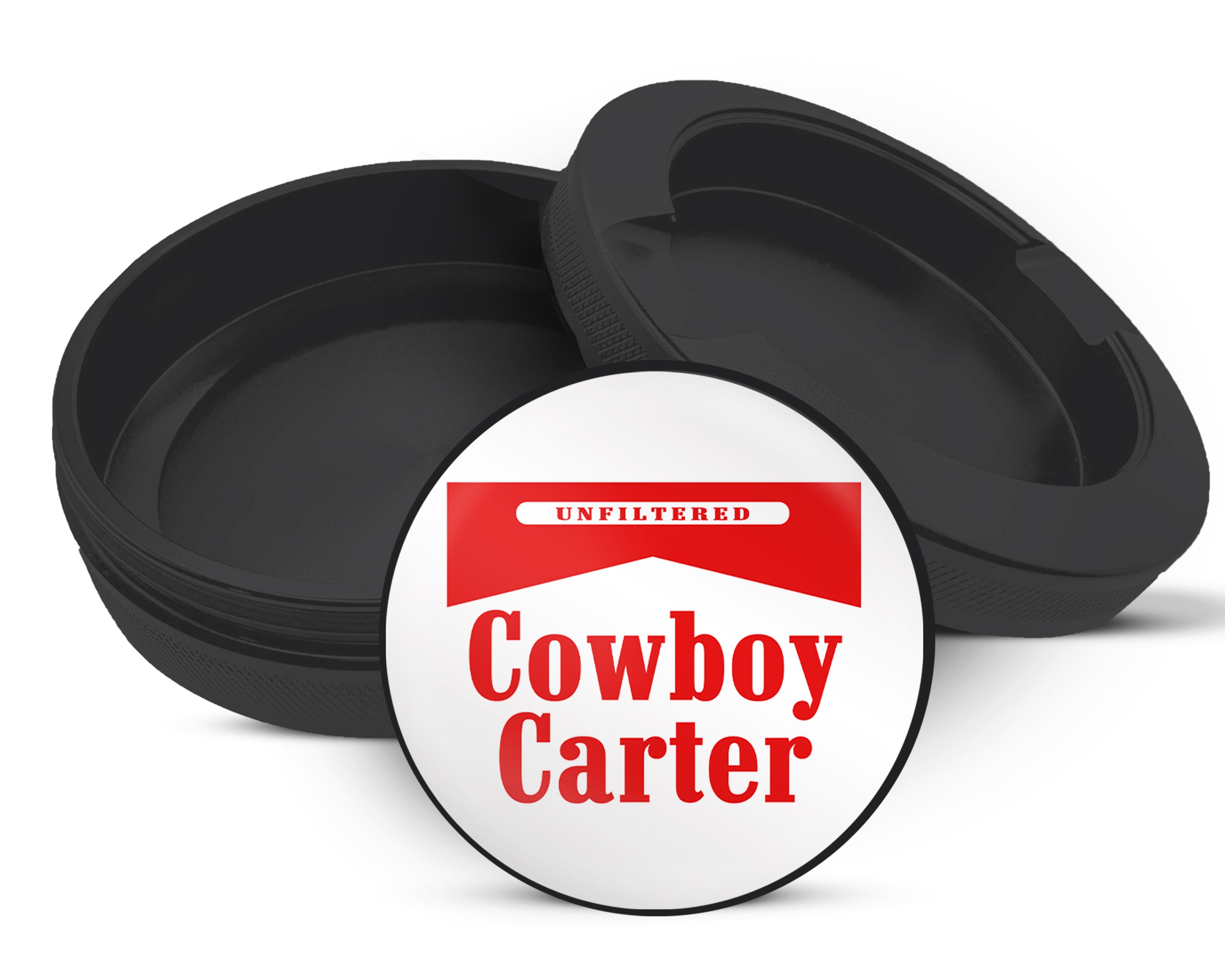 Snus Storage Case Cowboy Karter Black