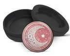 Snus Storage Case Crescent Moon with Stars Black