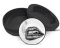 Snus Storage Case Lips Pencil Drawing Black