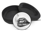 Snus Storage Case Lips Pencil Drawing Black