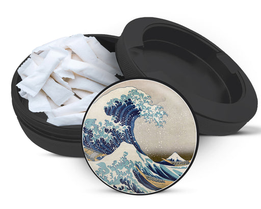 Snus Storage Case Great Wave of Kanagawa Black