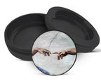 Snus Storage Case Sistine Chapel, Hand of God,Michaelangelo Black