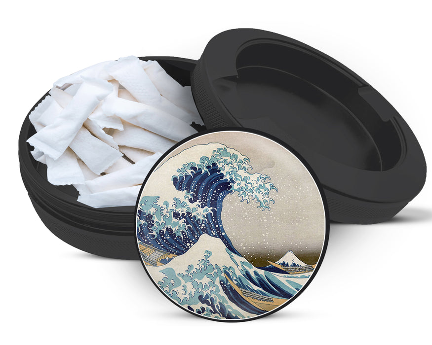 Zyn Storage Case Great Wave of Kanagawa Black