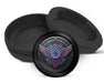 Snus Storage Case Cyberpunk Winged Circuit Emblem Black