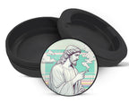 Snus Storage Case Jesus With Cig Vaporwave Black
