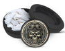 Snus Storage Case Biker Skull Black