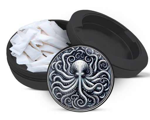 Zyn Storage Case Kraken Octopus Black