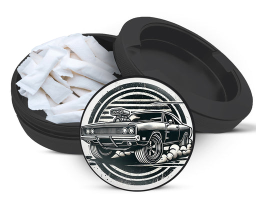 Snus Storage Case Muscle Car Black