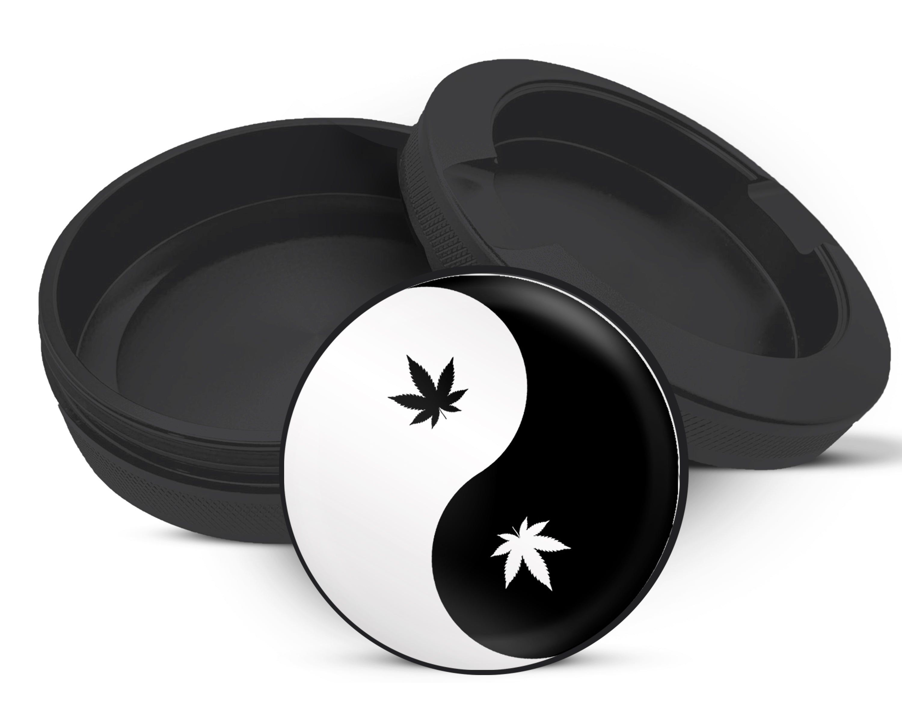 Snus Storage Case Yin Yang  Black