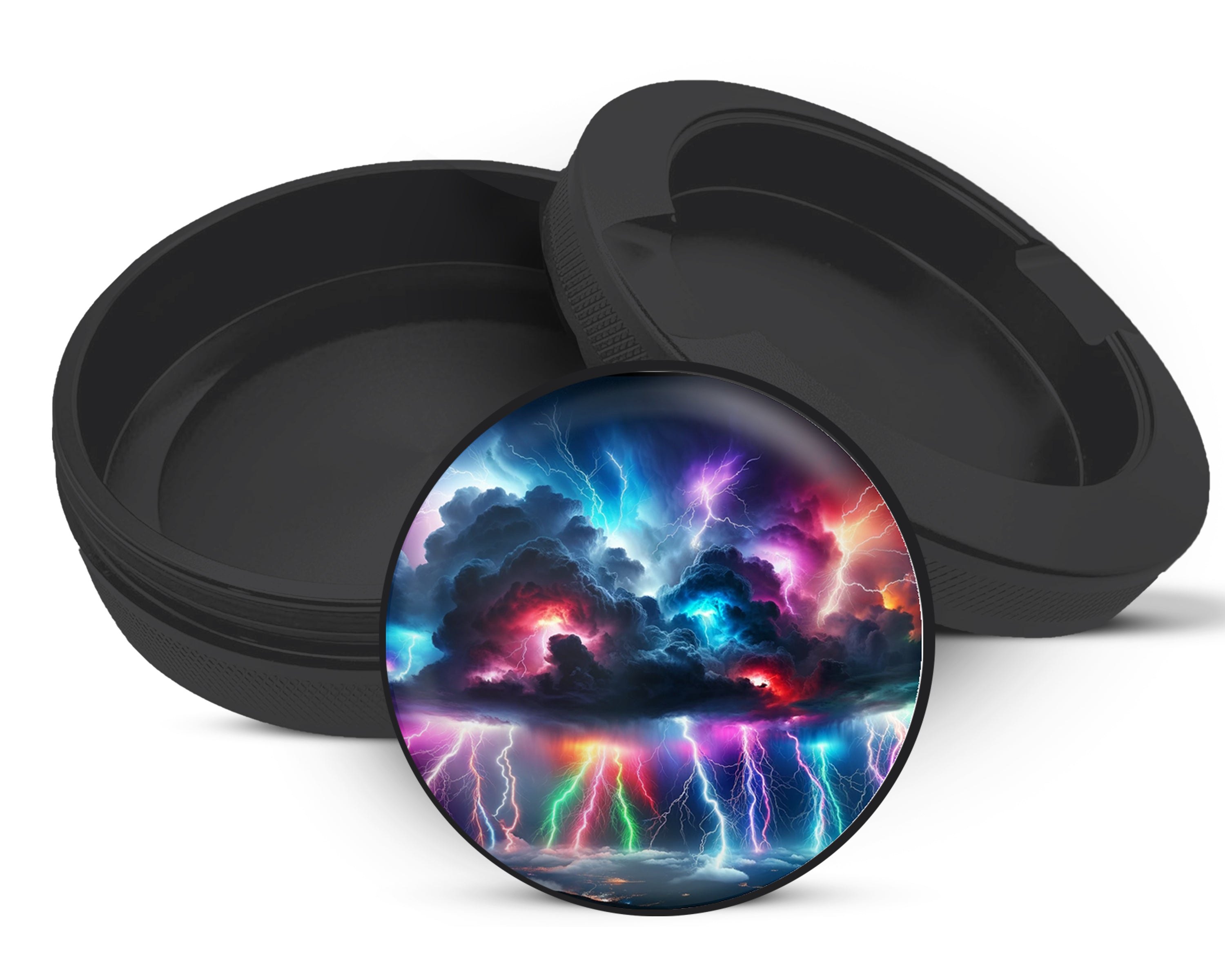 Snus Storage Case Thunderstorm Storm Catcher Black