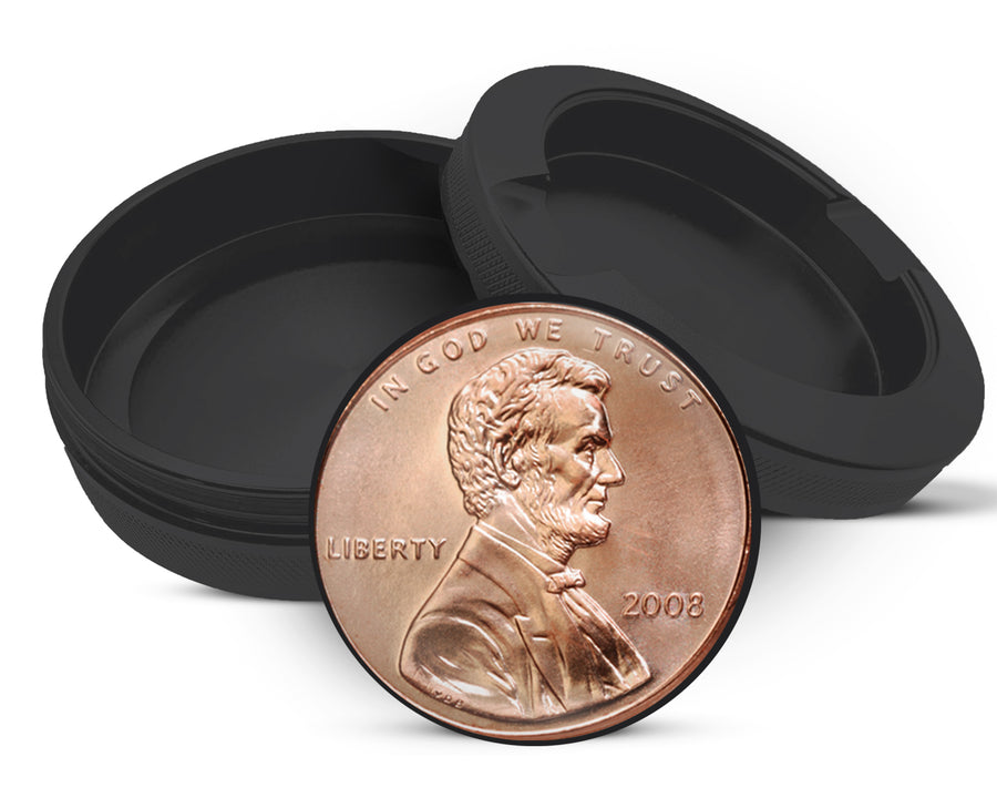 Snus Storage Case Penny For Your Thoughts Black