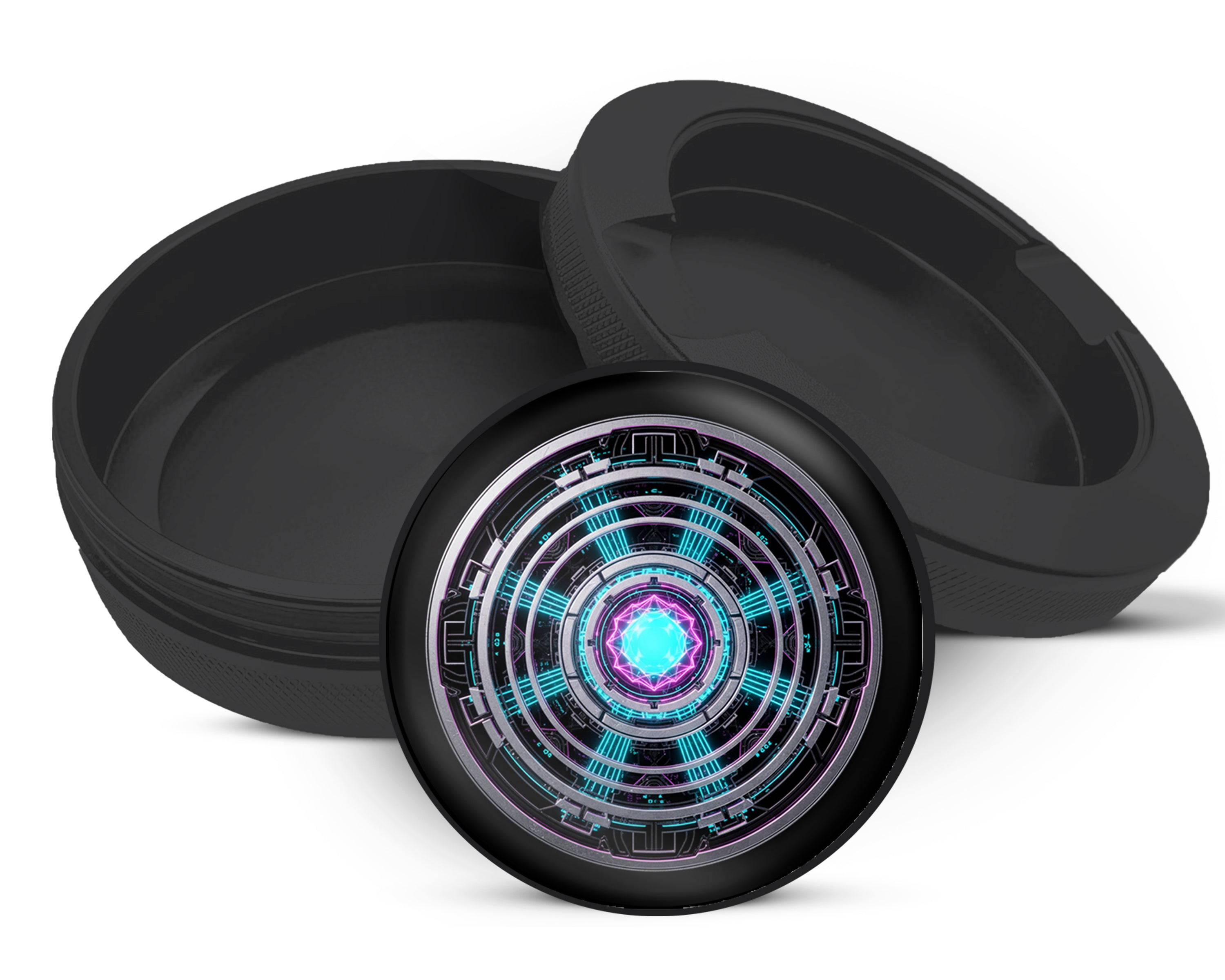 Snus Storage Case Mushroom Cottage Goblincore Black
