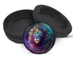 Snus Storage Case Lion Leo Gift Astrology Black