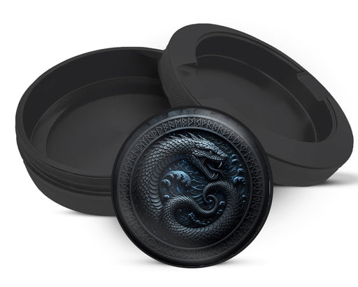 Zyn Storage Case Runic Sea Serpent Emblem Black