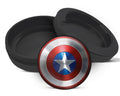 Snus Storage Case Captain Shield Superhero Comic Art Emblem Black