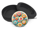 Snus Storage Case Happy Flower Power Black