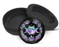 Snus Storage Case Crystal Moon Goddess Mandala Black