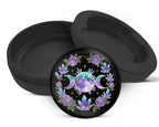 Snus Storage Case Crystal Moon Goddess Mandala Black