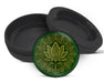 Snus Storage Case Golden Lotus Blossom Black