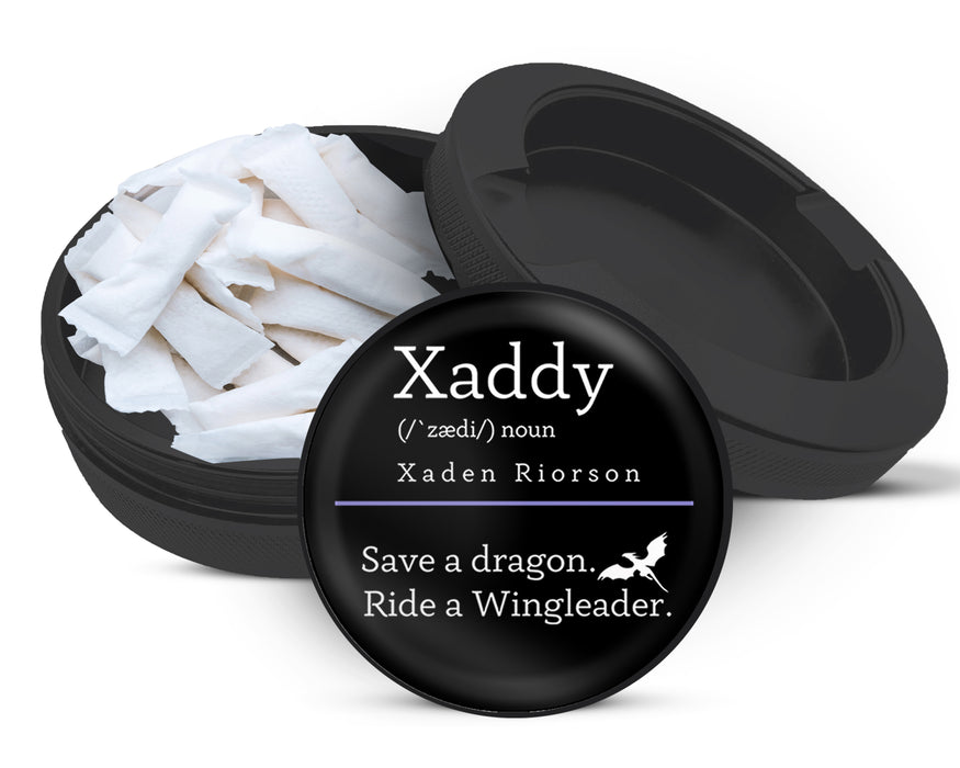 Zyn Storage Case Save A Dragon, Ride A Wing leader  - Xaddy Riorson Black