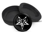 Snus Storage Case Goat Skull Satanic Black