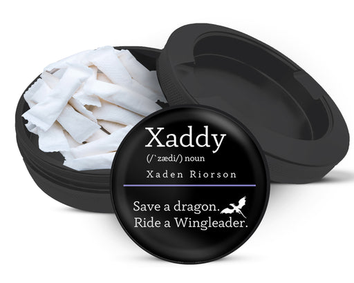 Snus Storage Case Save A Dragon, Ride A Wing leader  - Xaddy Riorson Black