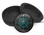 Snus Storage Case Celestial Scorpio Moon Circle Black