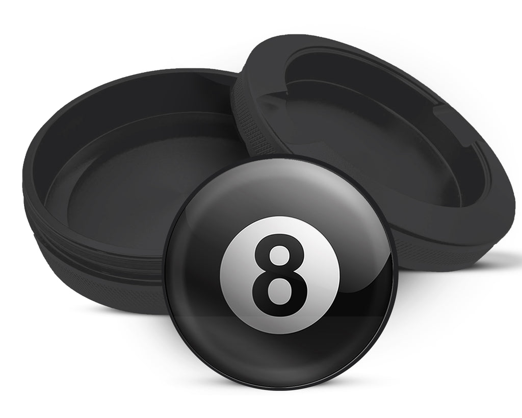 Snus Storage Case Magic 8 Ball Black