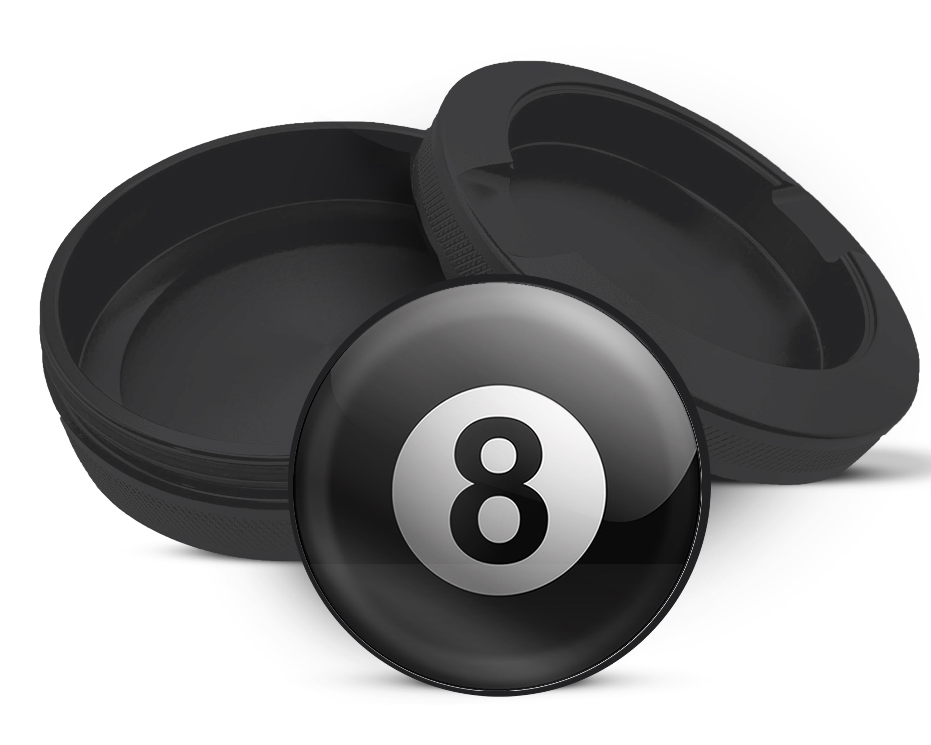 Snus Storage Case Magic 8 Ball Black